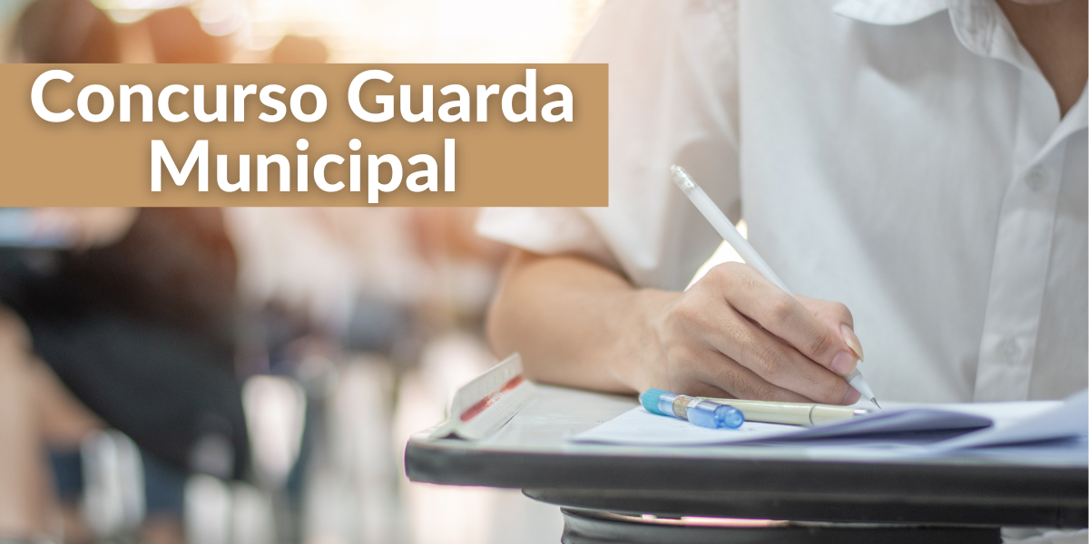 Concurso Guarda Municipal. Imagem: Canva