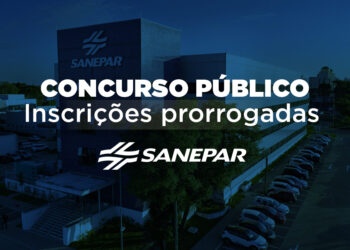 Concurso público Sanepar. Imagem: Sanepar