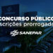 Concurso público Sanepar. Imagem: Sanepar