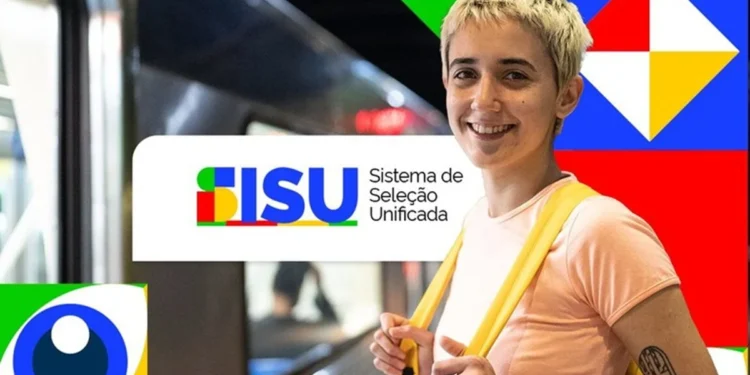 Imagem do logo do Sisu com uma jovem sorrindo, simbolizando o processo de consulta à lista de espera do Sisu 2025