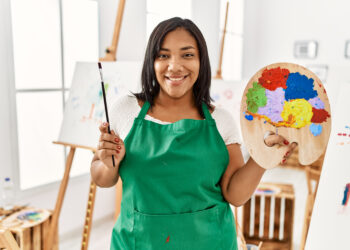 Jovens estudantes para concurso.