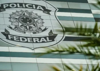 Fachada da sede da Polícia Federal em Brasília.