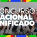 Jovens sorrindo e estudando juntos, simbolizando a união de candidatos para o Concurso Nacional Unificado 2025