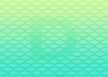 Teste de QI com a letra D escondida em padrão geométrico verde