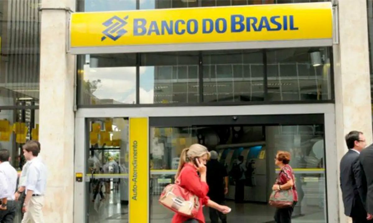 Agência do Banco do Brasil, representando o local de trabalho dos aprovados no concurso.