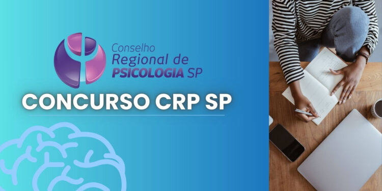 Concurso CRP SP 2025, destacando oportunidades de emprego para diversas áreas.