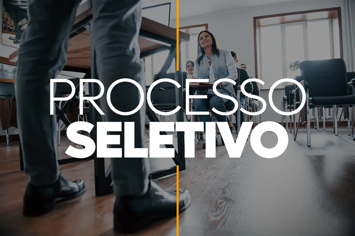 Inscrições para o processo seletivo do IBAMA e INCRA Imagem de um processo seletivo com candidatos em sala de espera.