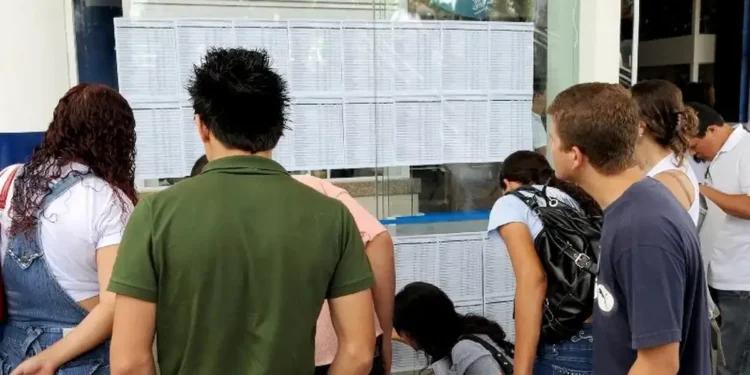 Estudantes consultam listas de gabaritos preliminares do Enade 2025 divulgadas pelo Inep.