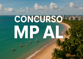 Praia de Maceió com texto Concurso MP AL..