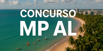 Praia de Maceió com texto Concurso MP AL..