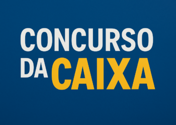 Imagem com a frase 'Concurso da Caixa' em destaque.