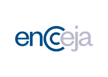 Logo oficial do Encceja em fundo branco