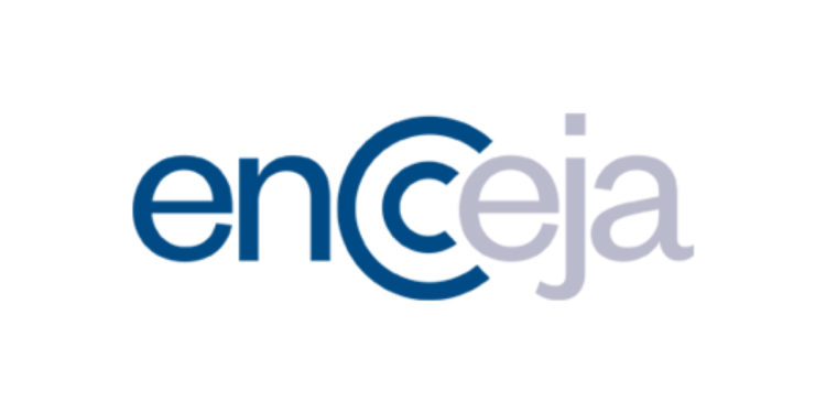 Logo oficial do Encceja em fundo branco