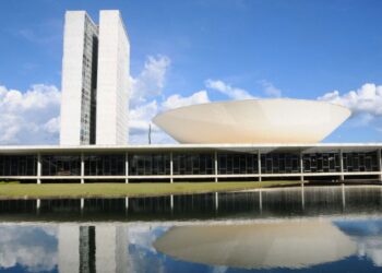 Prédio do Congresso Nacional em Brasília relacionado ao concurso da Câmara dos Deputados