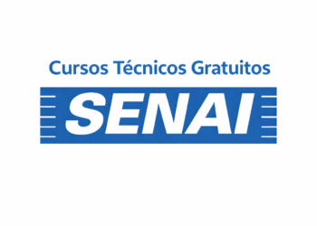 Logo SENAI — cursos técnicos gratuitos 2026