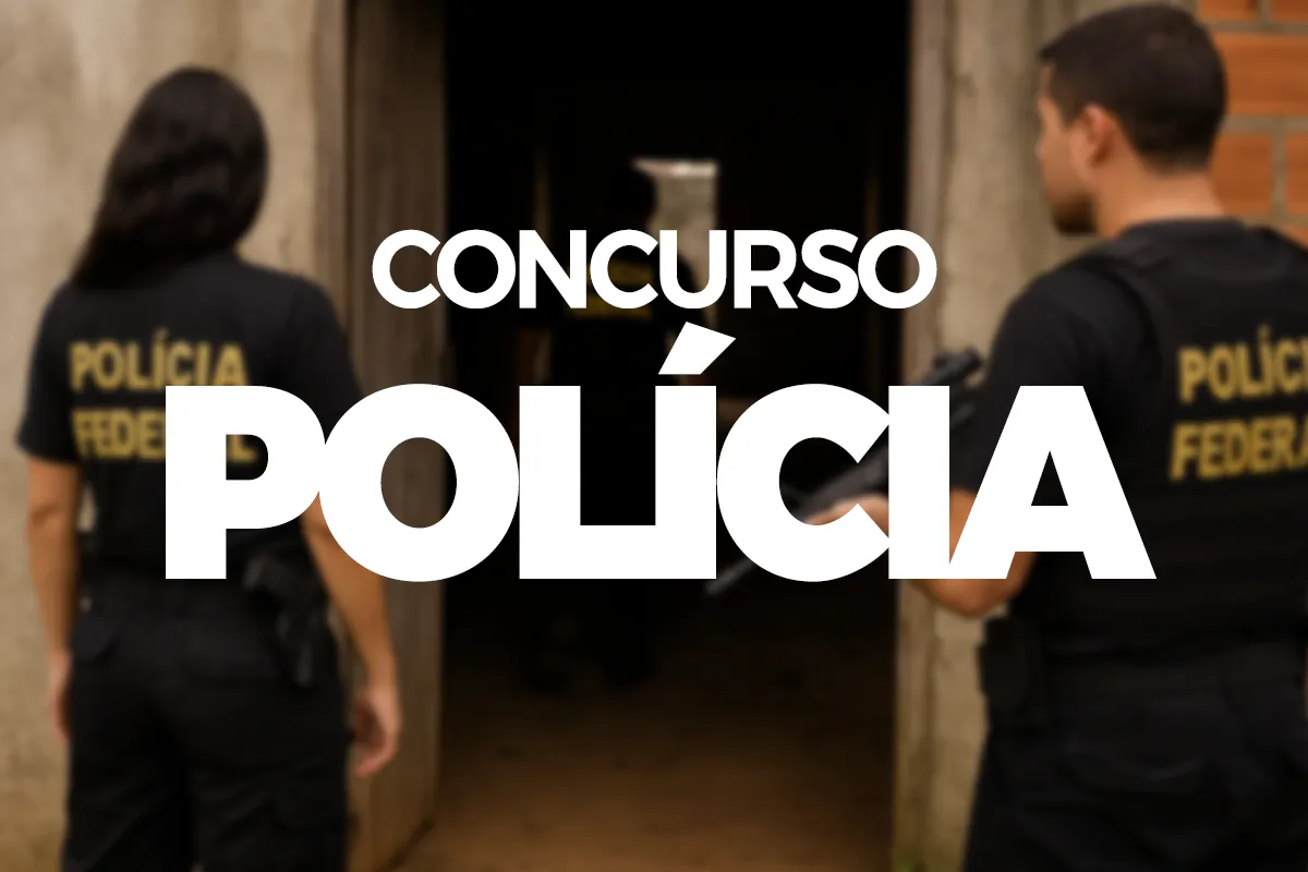 Agentes da Polícia Federal em atividade representando preparação para concurso público Agentes da Polícia Federal em atividade representando preparação para concurso público