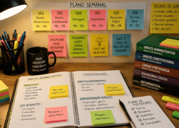 Post-it e cores nos estudos: método simples de organização pode transformar sua rotina de aprendizado